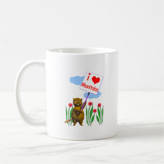 Canadian Beaver Lieben Manitoba Kaffeetasse
