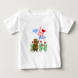 Canadian Beaver Lieben Nova Scotia Baby T-shirt