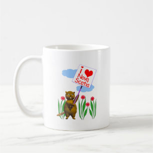 Canadian Beaver Lieben Nova Scotia Kaffeetasse