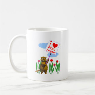 Canadian Beaver Lieben Nova Scotia Kaffeetasse
