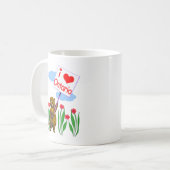 Canadian Beaver Lieben Ontario Kaffeetasse (Vorderseite Links)