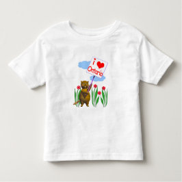 Canadian Beaver Lieben Ontario Kleinkind T-shirt