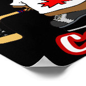 Canadian Beaver Poster (Ecke)