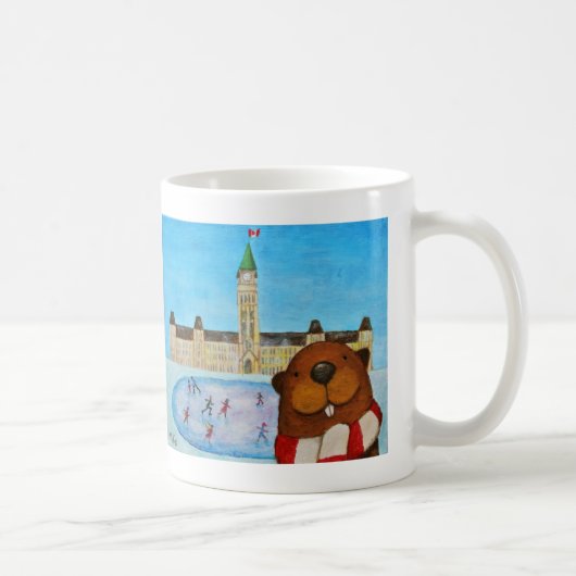 Canadian Beaver Tasse Kanadische Tasse (Rechts)