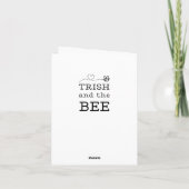 Canadian Birthday Card - Happy Birthday Karte (Rückseite)