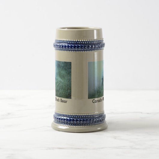 Canadian Black Bar Stein Bierglas (Mittel)