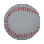 Canadian Black Maple Leaf auf Grau Baseball (Vorderseite Links)