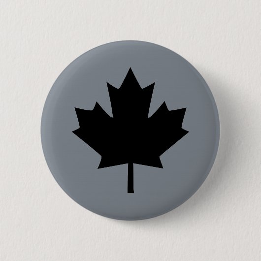 Canadian Black Maple Leaf Display Button (Vorderseite)