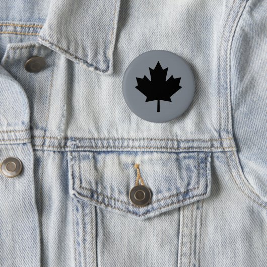 Canadian Black Maple Leaf Display Button (Beispiel)