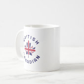 Canadian British Roots Kaffeetasse (Vorderseite Links)