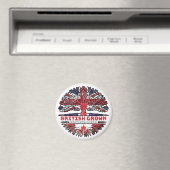 Canadian Canada Uk United Kingdom British Tree Magnet (In Situ (Geschirrspüler))