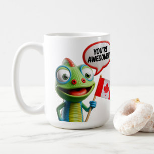Canadian Chameleon Sie sind Phantastisch Kaffeetasse