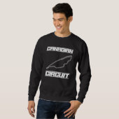 Canadian Circuit Formula Ones Fan Racing Car Race Sweatshirt (Vorne ganz)