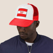 Canadian Colors Flag Trucker Hat Truckerkappe (Beispiel)