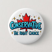 Canadian Conservative Button (Vorderseite)