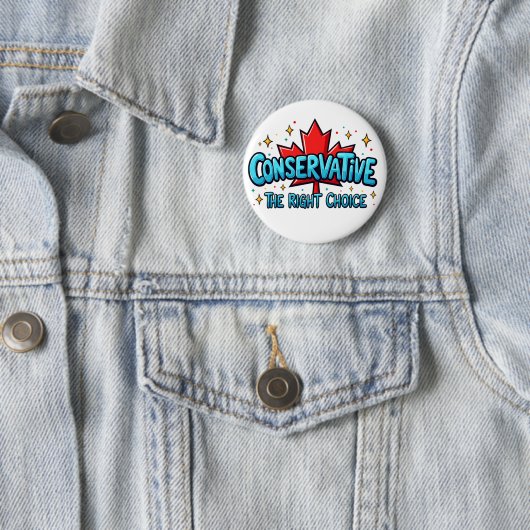 Canadian Conservative Button (Beispiel)