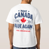 Canadian Conservative Right-Wing T-Shirt (Rückseite)