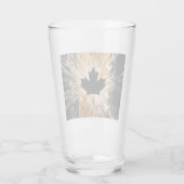 Canadian Construction Flag Glas (Rückseite)
