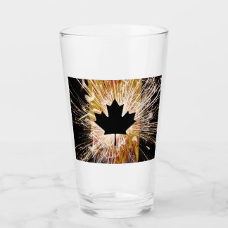 Canadian Construction Flag Glas