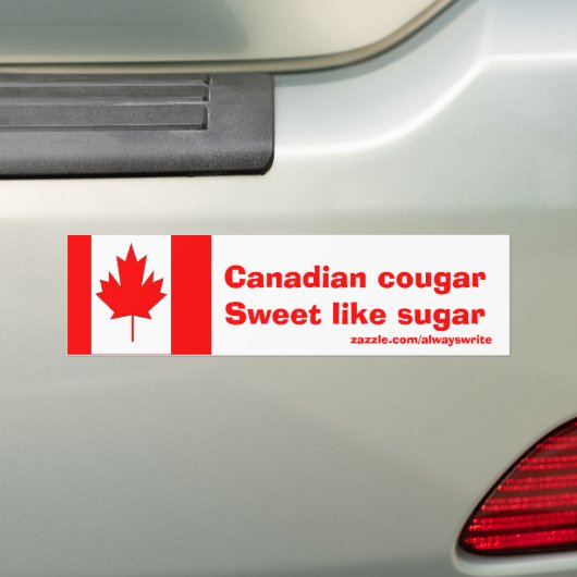 Canadian Cougar Autoaufkleber (Auf Auto)