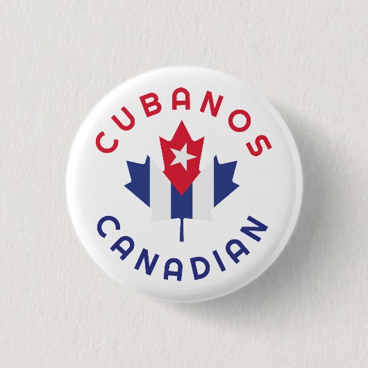 Canadian Cubanos Roots Button (Vorderseite)