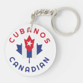 Canadian Cubanos Roots Schlüsselanhänger (Rückseite)