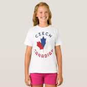 Canadian Czech Roots T-Shirt (Vorne ganz)