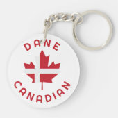 Canadian Dane Roots Schlüsselanhänger (Rückseite)