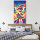 Canadian Fairy Leinwanddruck (Insitu (Schlafzimmer))