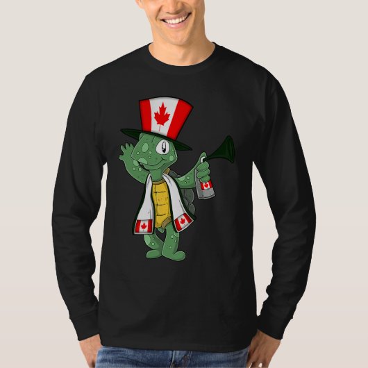Canadian Fan Tortoise T-Shirt (Vorderseite)