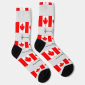 CANADIAN FLAG DESIGN HAVIC ACD SOCKS SOCKEN (Rechts)