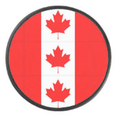 CANADIAN FLAG HOCKEY PUCK (Vorderseite)