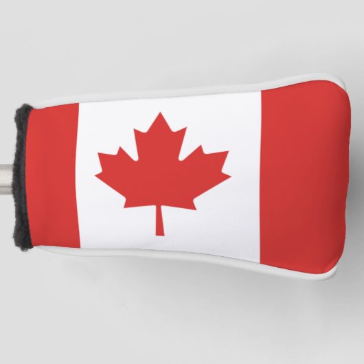 Canadian Flag Putter Golf Cover Golf Headcover (Vorderseite)