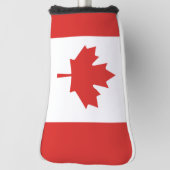 Canadian Flag Putter Golf Cover Golf Headcover (Rotieren 90)