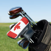 Canadian Flag Putter Golf Cover Headcover (In Situ)