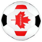 Canadian Flag Soccer Ball (Gedreht)