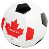 Canadian Flag Soccer Ball (Dreiviertel)