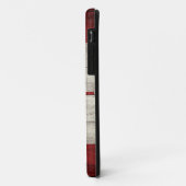 Canadian flag with customizable wooden background Case-Mate iPhone hülle (Hinten/Links)