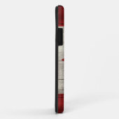 Canadian flag with customizable wooden background Case-Mate iPhone hülle (Hinten/Rechts)