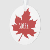 Canadian Funny Ornament (Vorderseite)