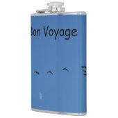 Canadian geese in flight flachmann (Links)