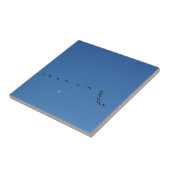 Canadian geese in flight fliese (Seite)