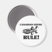CANADIAN GEESE Regel! Magnet (Vorderseite/Rückseite)