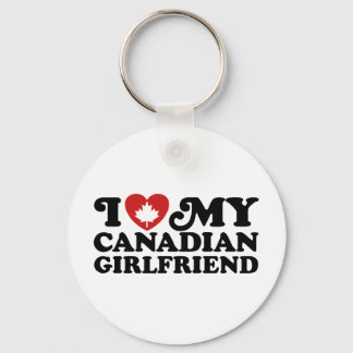 Canadian Girlfriend Schlüsselanhänger