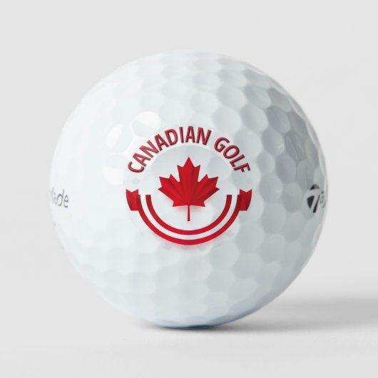 Canadian Golf Taylor Made TP5 Golf Balls Golfball (Vorderseite)