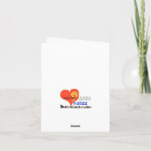 Canadian Hockey Player Canada Day Card Karte (Rückseite)