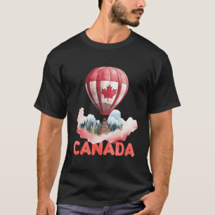 Canadian Hot Air Ballon ist Ahorn Leaf Shirt kann