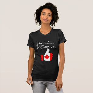 Canadian Influencer hält den Leuchtturm hoch T-Shirt
