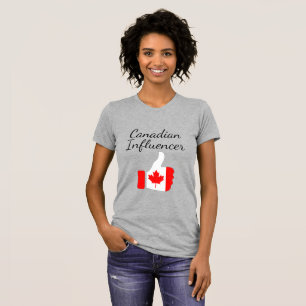 Canadian Influencer hält den Leuchtturm hoch T-Shirt