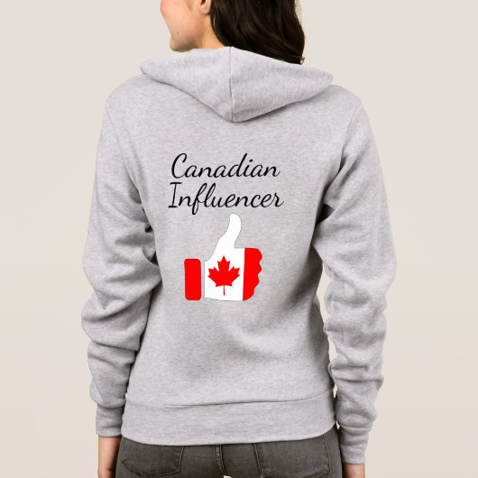 Canadian Influencer hebt den Lighthouse-Weg auf Hoodie (Rückseite)